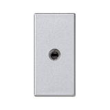 Simon Connect Płytka K45/2 gniazda mini-jack 225x45mm+wkład z. śrub. aluminium