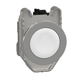 Harmony XB4 Przycisk zlicowany metal biały fi30 z samopowrotem nieoznaczony 1Z XB4FA11 Schneider