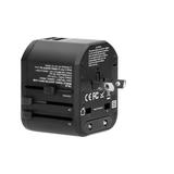 GOworld USB uniwersalny adapter 200 krajów 2 x USB TA-6 ORNO