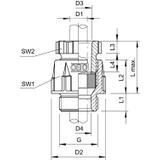 106, DŁAWIKI STOŻKOWE 106 PG11 SZ