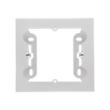 Simon 55 Puszka natynkowa 1-krotna do ramek LINE/DUO Wyokość: 40mm Aluminium mat TPN1/143 KONTAKT