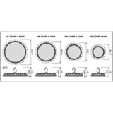Oprawa HIGH BAY COMPACT V 166W 865 110DEG IP65