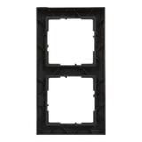 SUNO Ramka podwójna 2-krotna czarna 721522 LEGRAND