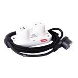 Incara: Electr'On - Podstawa 1x2P+Z / Usb A+C - 2,5 M-Biały 654902 LEGRAND