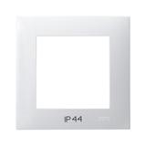 SZAFIR Ramka pojedyncza do łączników IP-44 - kolor biały