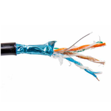 Kabel SecurityNET F/UTP kat. 5e, zewnętrzny, żelowany PE 500m