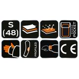 Kurtka robocza, rozmiar S/48