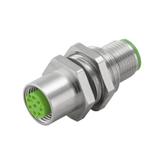 SAI-WDF 8P M12 M16 Adapter czujnik-siłownik, Liczba biegunów: 8, kodowanie: A, M12, 60 V /1szt./ 1543490000 WEIDMÜLLER