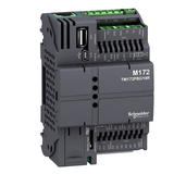 Modicon M172, Sterownik PLC HVAC, 2 DI, 8 AI, 6 DO, 2 AO, Ethernet, CAN, RS485, USB mini A/B, µSD