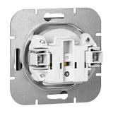 Gniazdo pojedyncze podtynkowe 2P+Z Pearl, 16A, 250V, PT-16P, czarny OR-OE-7705/B ORNO