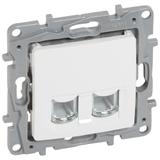 Niloe/Niloe Selection -Gniazdo 2Xrj11 Białe 664770 LEGRAND