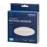 Mikrofalowy czujnik ruchu, 360st. IP20, 2000W, ultra płaski - 2,5cm OR-CR-240 ORNO
