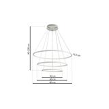Milagro lampa wisząca LED Orion White 99W 6930lm 3000K ML503
