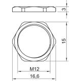 PRZECIWNAKRĘTKI M12X1,5 MS/NIK.