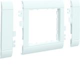 tehalit.WA Maskownica 80mm 1-krotna 55x55mm PC-ABS bezhalogenowy biały