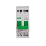 Przełącznik modułowy zasilania I-0-II (sieć-agregat) 2P 63A PSA-263 F&F
