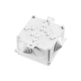 N90x90 ,  Puszka naścienna dławnicowana 93 x 93 x 55 mm, biały