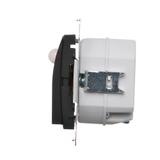 Simon 54 Oprawa oświetleniowa LED z czujnikiem ruchu 230V AC 1.4 W białe neutralne 4000 K czarny