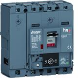MCCB Wyłącznik mocy h3+ P160 4P 160A 50kA Energy HMS161NC HAGER