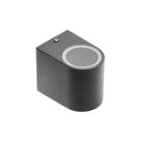 Oprawa ścienna jednokierunkowa TIAGO GU10 MAX. 35W IP54 AC220-240V 50/60Hz czarna GTV LD-TIAGOGU10J-20 GTV Poland