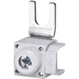 EFB-25FS-15 Zacisk zasilający widełkowy,podłączenie boczne