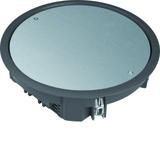 tehalit.VE-EE Pokrywa pełna VDR06 fi215 wykładzina 12mm czarny PA VDR06129005 HAGER