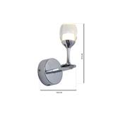 kinkiet LED Coppa 5W 350lm 4000K ML307 Milagro