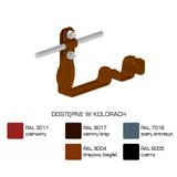 AN-28M/LA/-N Uchwyt dach.prof.skr.Z-śr. WZÓR 15 H=10cm /LA/