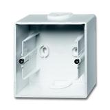 FUTURE Adapter nadtynkowy 1-krotny biały