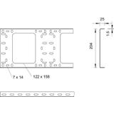 KANAŁ BKK SPÓD 200X25MM FT