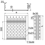 KSP600H150/6 Korytko 1,5 mm