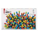 Lampki choinkowe kulki 480LED 48m multokolor IP44 timer D5AM07 EMOS