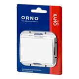 Gniazdo pojedyncze podtynkowe 2P+Z Schuko bryzgoszczelne z klapką Onyx, 16A, 250V, PT-17OH, biały OR-OE-7505(GS)/WW ORNO
