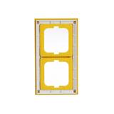 AXCENT Ramka 2-krotna  żółty