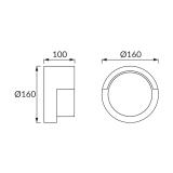 Oprawa hermetyczna TEKLA LED C 12W NW