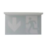 NexiTech LED opal szyba strzałka w dół / zaślepka 30m ISO7010 NEXI-PLEXO-DB EATON