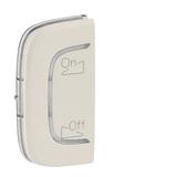 MY HOME VALENA ALLURE - KLAWISZ LEWY ŹRÓDŁO/STACJA KREMOWY, Legrand