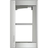 Ramka Z Uchwytem Do Paneli Sfera - 2 Moduły - Aluminium 350221 LEGRAND