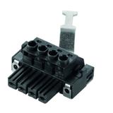 BVZ 7.62HP/04/180SH150C SN BK BX Złącze kablowe do płytek drukowanych /25szt./ WEIDMULLER