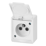 HERMES Gniazdo 2P+Z IP44