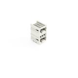MCS-MINI dwupiętrowy wtyk 2 x 3 bieg. j-szary 3,5 mm /100szt./ WAGO