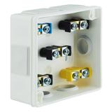 VP-02 Puszka n/t 86x86x40mm IP55 6-wl klik dł.gum. z zac. biała VP 002-51 61.110 OPATÓWEK