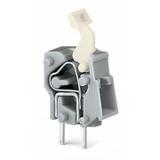 złączka do płytek drukowanych ciemnoszara raster 5/5,08 mm