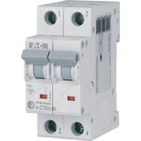 HN-C10/2 Wyłącznik nadprądowy 6kA C10A 2P 194869 EATON