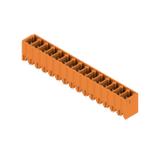 SC 3.81/15/180G 3.2SN OR BX Wtyki PCB (złącza płyty), 3.81 mm, Liczba biegunów: 15, kąt odejścia: 180° /30szt./ 1942970000 WEIDMÜLLER