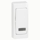 Oteo Łącznik Schodowy Z Podświetlenie Mini Biały Komplet 10Ax-250V 086087 LEGRAND
