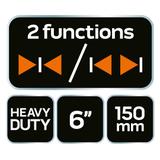 Ścisk automatyczny heavy duty 6"/150