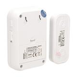 Dzwonek bezprzewodowy FADO DC bateryjny learning system 36 dźwięków 100m biały OR-DB-KF-134 ORNO