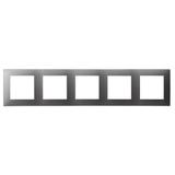 SZAFIR Ramka pięciokrotna - kolor szary mat
