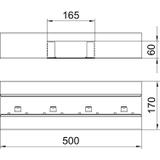 GS-ST90170RW, Trójnik 90X170 CZ.B.